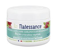 Natessance - Masque capillaire régénérant - Ricin & Kératine végétale - 200 ml