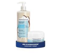 Natessance - Routine hydratante coco bio - cheveux normaux - Shampooing + masque - 500ml + 200ml