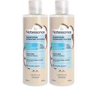 NATESSANCE Shampoing hydratant douceur coco Shampooing 2x250 ml