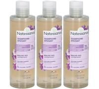 Natessance Shampooing Apaisant Mauve Bio 3x250 ml
