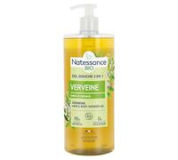 Natessance shampooing-douche verveine citronnée sans sulfates 1L