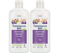 Natessance Shampooing Papoo Lavande Bio Enfant Dès 3 Ans Sans Sulfates 2x250 ml