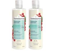 Natessance - Shampooing Réparateur Fortifiant - Ricin & Kératine Végétale - Flacon de 250 ml (Lot de 2)