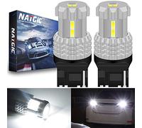 NATGIC 7440 T20 7440NA 7441 992 ampoules à led blanc xénon haute puissance 24W 12SMD 3020 chipsets 2760LM 6500K pour feu arrière, lumière de recul, lumière arrière (pack de 2)