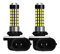 NATGIC 881 894 886 889 896 898 Ampoules LED Blanc xenon 1800LM 3014SMD 78-EX avec projecteur à lentille pour projecteur de lumière antibrouillard, 6500K, 12-24V (pack de 2)