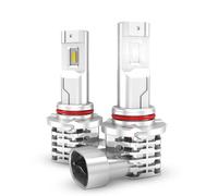 NATGIC 9005 HB3 Ampoules Antibrouillard LED Hight Power 55W Super Bright CanBus Sans Erreur Feux de Jour 3200LM & 6500K Blanc Xénon DC 9V - 32V - Garantie 2 ans (Pack de 2)