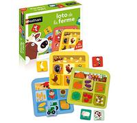 Nathan Jeu éducatif Loto de la Ferme 31040 – pour enfants dès 3 ans