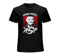 Nathan Aspinall The Asp Darts Tribute English Player Mens T-Shirt Black Graphic Unisex Tee Shirt L