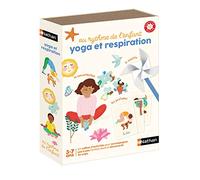 Nathan Au rythme de l'enfant Yoga et Respiration - Un grand coffret avec des activités de relaxation pour les enfants dès 3 ans