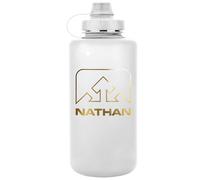 Nathan - BigShot 1L - Gourde White / White / Gold - Taille unique