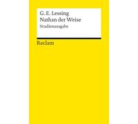 Nathan der Weise [German] by Lessing, Gotthold Ephraim [Paperback] NEUF