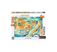 Nathan Editions - 016182 - Puzzle 1500 pieces - Les Merveilles d'Asie