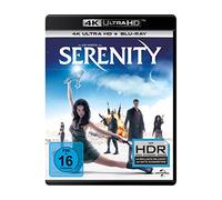 Serenity – Flucht in Neue Welten – Nathan Fillion, Gina Torres – 4K + Blu-ray – Import (allemand)