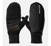 Nathan Hypernight Reflective Convertible Mitt Gloves Noir S