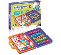 Nathan - J'apprends à Lire - Reconnaitre les Lettres - Jeu Educatif - Développe l'Autonomie - 90 Jetons Lettres avec Système Autocorrectif - Pour Enfants de 5 à 7 ans