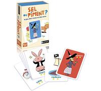 Nathan - Jeu de cartes Sel ou Piment dès 5 ans - Jeu des rimes et des sons de 2 à 4 joueurs