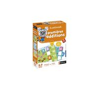 Nathan - Jeu Educatif Premières Additions 31416 - Carton Multicolore, 1-4 Joueurs, 5 ans, 6 Jeux Progressifs, Jetons et Guide, Origine Espagne