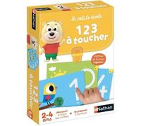 Nathan Jeu éducatif La Petite École – 1 2 3 à Toucher, Prépare à l'écrit, Coffret 6 jeux (2–4 ans)