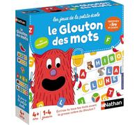 Nathan Jeu éducatif Le glouton des mots Multicolore E