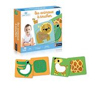Nathan - Les Animaux à Toucher - Eveil Sensoriel - Jeu Educatif et de Mémoire - Pour Des Moments en Famille - Toucher, Caresser, Manipuler - Pour Bébé dès 12 mois