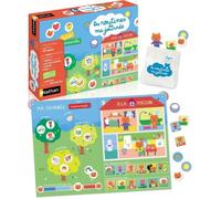 Nathan Les routines de ma journée, calendrier magnétique