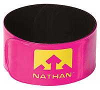 Nathan Lot de 2 Ceintures à réflexes - Rose Haute visibilité