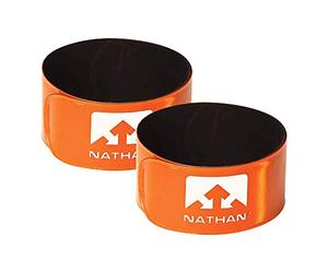 Nathan Lot de 2 Ceintures Reflex Orange Haute visibilité