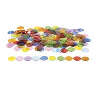 Nathan Maxi-jetons translucides-10 Couleurs