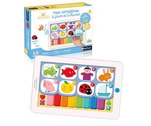 Nathan - Mes comptines à jouer et à chanter - Jeu éducatif- Jeu interactif - Découvre les comptines et apprend à les jouer au piano - De 1 à 3 ans