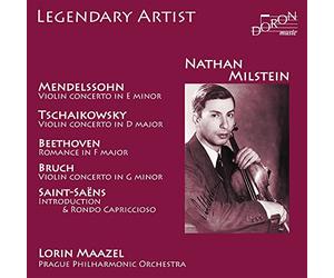 Nathan Milstein Interprète Mendelssohn, Tchaïkovski, Bruch ...