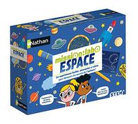 Nathan - Mission Labo Espace - Expérimente, Observe, Comprends - Jeu Educatif - Expériences Faciles, Amusantes et Sûres - A Jouer Seul ou en Famille - Pour Enfants à partir de 6 ans