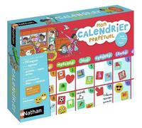 Nathan – Jeu éducatif – Mon Calendrier perpétuel magnétique