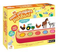 Nathan - Mon imagier parlant - Jeu éducatif - Jeu interactif - Découvre et apprend les mots - Dès 18 mois