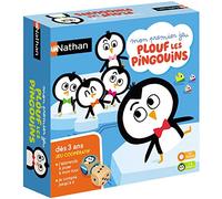 Nathan - Mon Premier Jeu Plouf Les Pingouins - Jeu Coopératif - Je compte jusqu'à 6 - A Jouer Seul ou en Famille - Se Joue de 1 à 4 Joueurs - Pour Enfants à partir de 3 ans