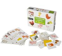 Nathan - Mon Premier Loto La Ferme - Découvrir et Nommer les Animaux de La Ferme - Jeu Educatif - A Jouer Seul ou en Famille - Pour Enfants dès 2 ans