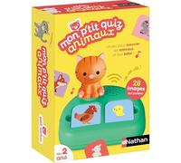 Nathan Jeu éducatif électronique Mon p'tit quiz animaux – Parle et corrige tout seul