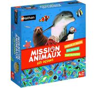 Nathan Nathan - Mission Animaux - Les Océans - Jeu D'observation Pour Enfants - Découvre Les Animaux Des Océans - Se Joue En Famille - A Partir De 4 Ans