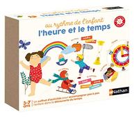 Nathan Nathan rythme l'heure et le temps-Un coffret original pour apprendre autrement pour les enfants dès 3 ans, 31165