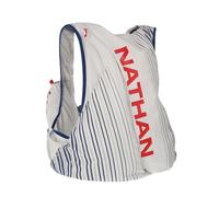 Nathan - Pinnacle 12L - Sac à dos trail homme Vapor Grey / Ribbon Red - S