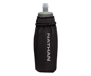 Nathan - Pinnacle 14Oz Soft Flask - Gourde souple Black / Reflective Silver - 14 oz (414 ml)