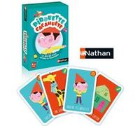 Nathan – Jeu de cartes Pirouette Cacahuète dès 4 ans 2–4 joueurs Multicolore