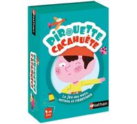 Nathan - Pirouette Cacahuète - Jeu de Cartes pour Enfant dès 4 Ans | Jeu de mémoire de 2 à 4 joueurs - Multicolore