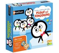 Nathan Jeu coopératif Mon Premier Jeu Plouf Les Pingouins – 1 à 4 joueurs, dès 3 ans