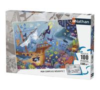 Nathan puzzle 100 p - Le monde sous-marin