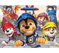 Nathan - Puzzle 100 pièces - Les Chevaliers de la Pat’Patrouille | Fille ou garçon dès 6 ans - Puzzle de qualité supérieure - Carton épais et résistant - Trieur à 3 compartiments inclus
