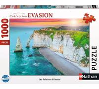 Nathan puzzle 1000 p - Les falaises d'Etretat