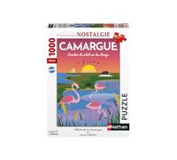 Nathan - Puzzle 1000 pièces - Affiche de la Camargue - Louis l'affiche | Adulte et enfant dès 14 ans - Puzzle de qualité supérieur - Pièces uniques et assemblage parfait - Détente et relaxation