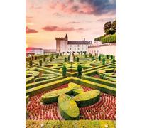 Nathan - Puzzle 1000 pièces - Château de Villandry - Loïc Lagarde | Adulte et enfant dès 14 ans - Puzzle de qualité supérieur - Pièces uniques et assemblage parfait - Détente et relaxation