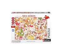 Nathan - Puzzle 1000 pièces - Desserts gourmands - Adultes et enfants dès 14 ans - Puzzle de qualité supérieure - Encastrement parfait - Collection Mes Héros - Molang - 12000909