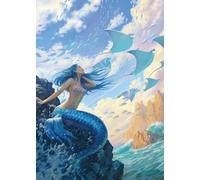 Nathan - Puzzle 1000 pièces - Le Ballet de la sirène - Adultes et Enfants dès 12 Ans - Puzzle de qualité supérieure - Encastrement Parfait - Collection Fantastique - 12001152